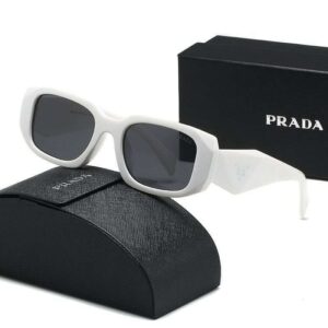 While Frame Prada Glasses
